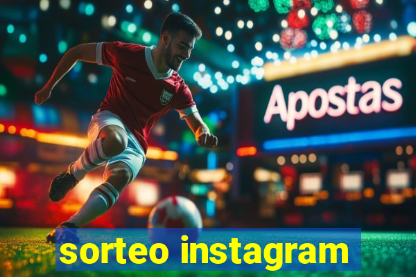 sorteo instagram